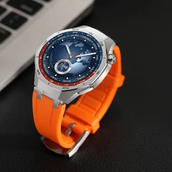 22mm Smart Watch Silicone Strap For Huawei Watch GT 5 Pro 46mm Soft Sports Band For Huawei GT5 GT4 GT3 GT2 GT 46MM Series Belt