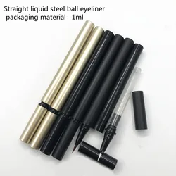 10/30/50pcs 1ml DIY Straight Fill Empty Eyeliner Tube With Steel Ball Liquid Eyeliner Pen Empty Pen Cosmetic Container