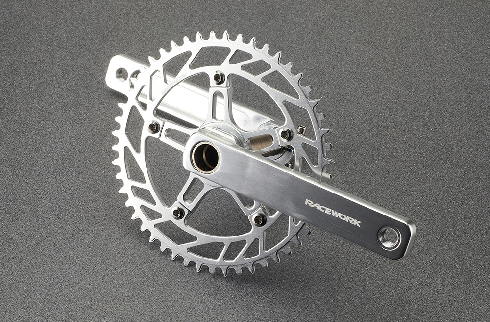 RACEWORK CNC Rennrad Kurbelgarnitur 170mm Fahrradkurbel 9/10/11/12 Geschwindigkeit 48/50/52T Kettenblatt Krone für SRAM GXP GRAVEL – Detail 13