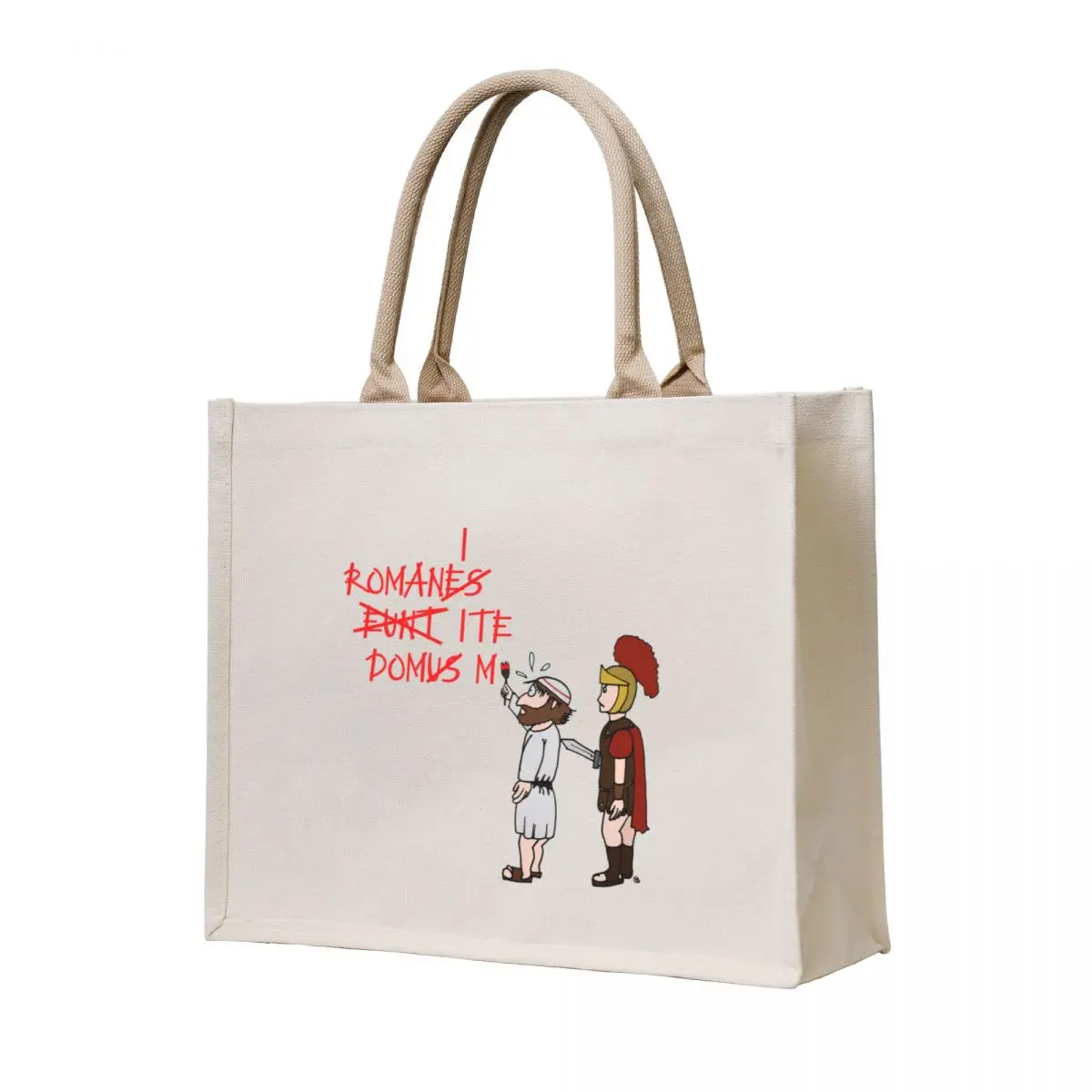 

ROMANI ITE DOMUM Tote Bag personalized tote bag shopper bag woman personalized tote