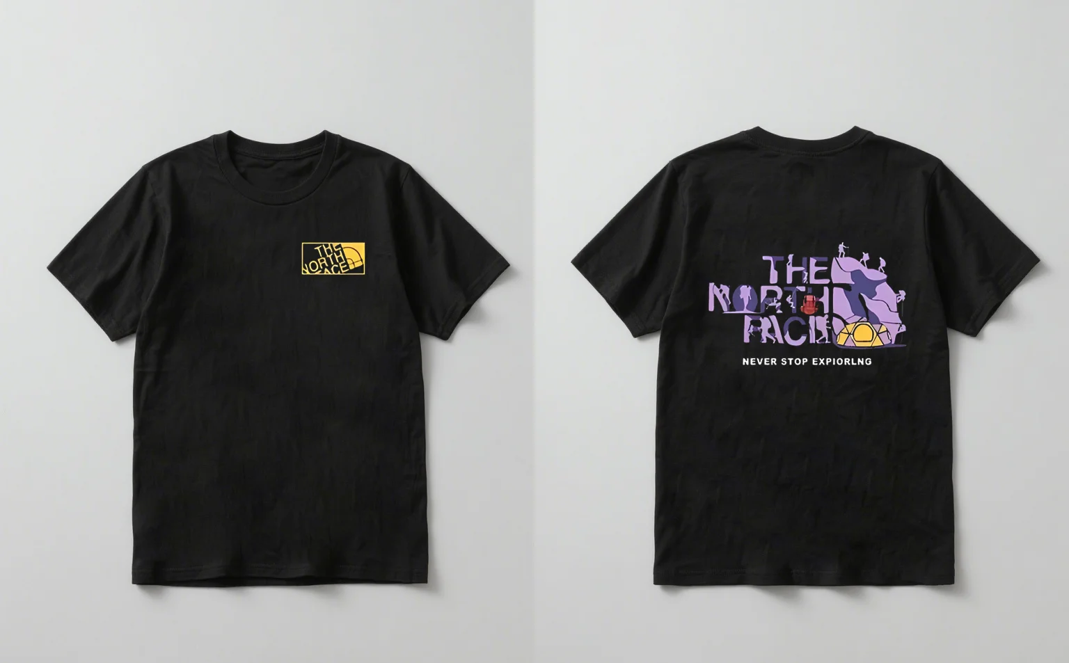 The 2025 new casual printed T-shirt 