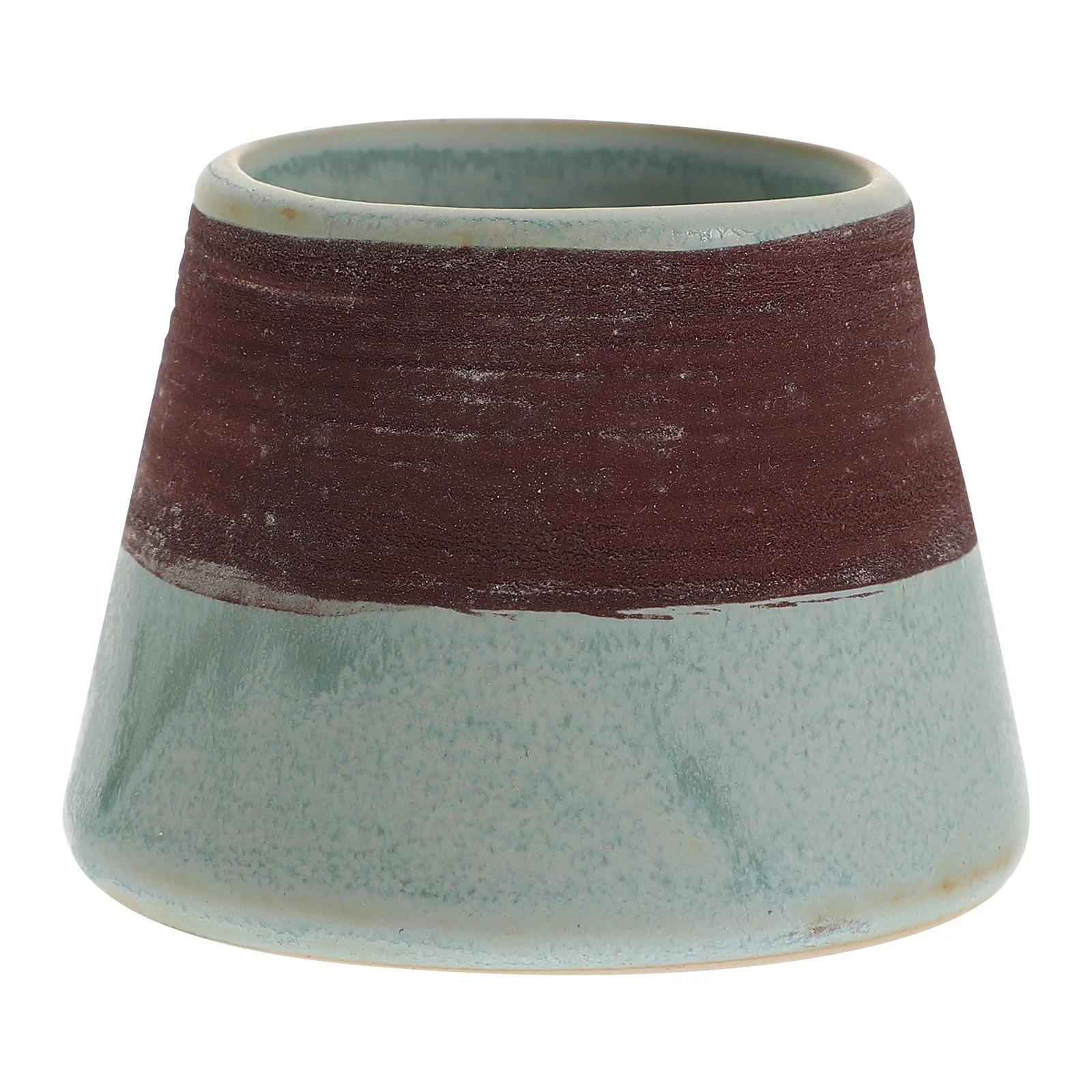 

Ceramic Match Storage Jar with Built-in Striker Compact Design for Kitchen Living Room Decor Multi-Functional Washable Holder