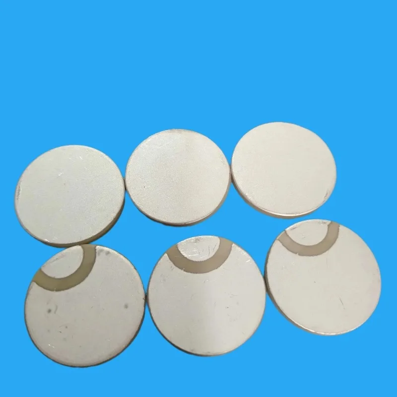 

6pcs 100kHz 125kHz 130kHz 200kHz 260kHz High-sensitivity material single-sided silver electrode p5 PZT