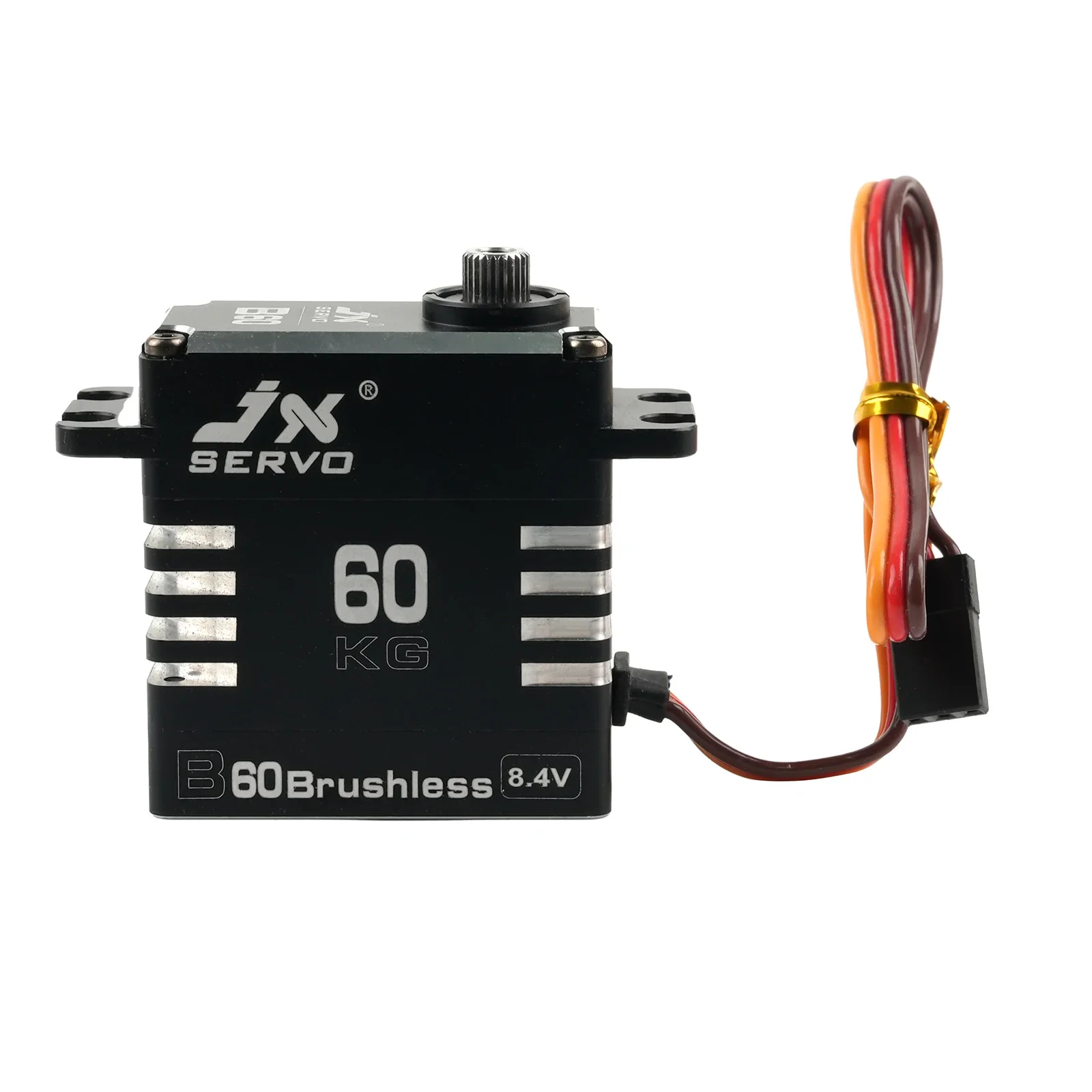 Servo digitale a coppia elevata da 60 kg Motore brushless HV con guscio in alluminio completamente impermeabile per auto RC Robot Crawler JX B60