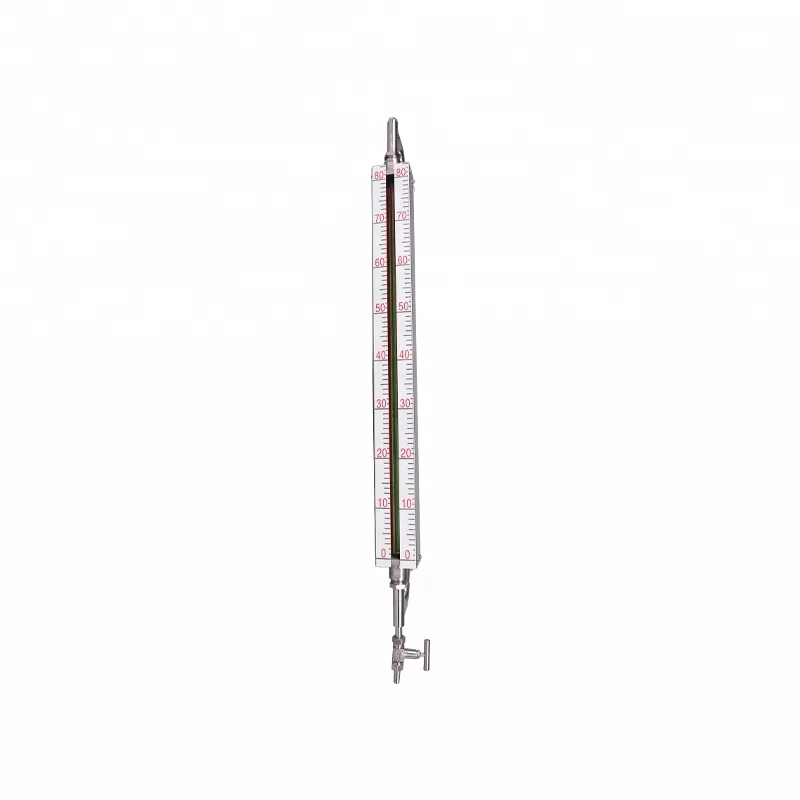 Color Quartz Pipeline Level Meter Glass Tube Level Meter High Temperature And Pressure Liquid Level Indicator