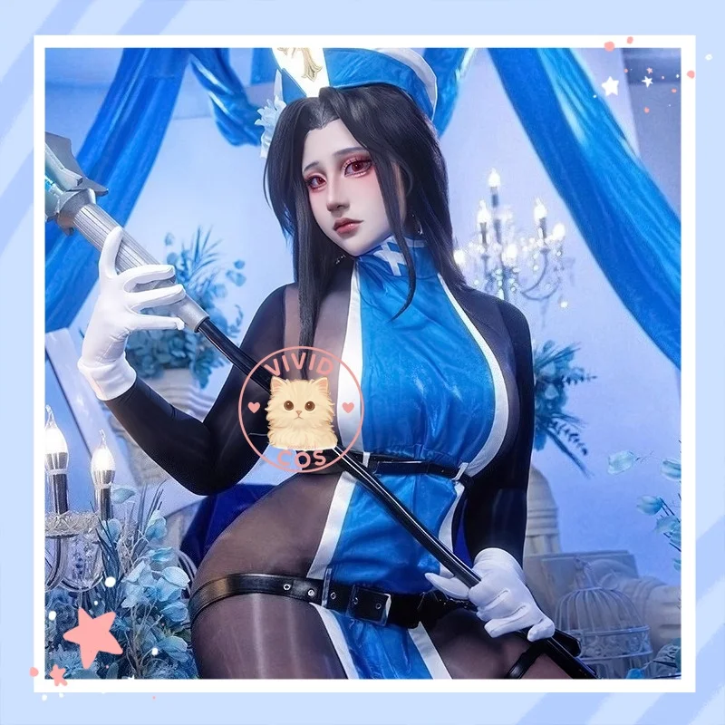 

Game Goddess of Victory: NIKKE Cosplay Costume Anime Maiden Role Play Sexy Blue Jumpsuit for Women Adult Comic Con Party Outfit