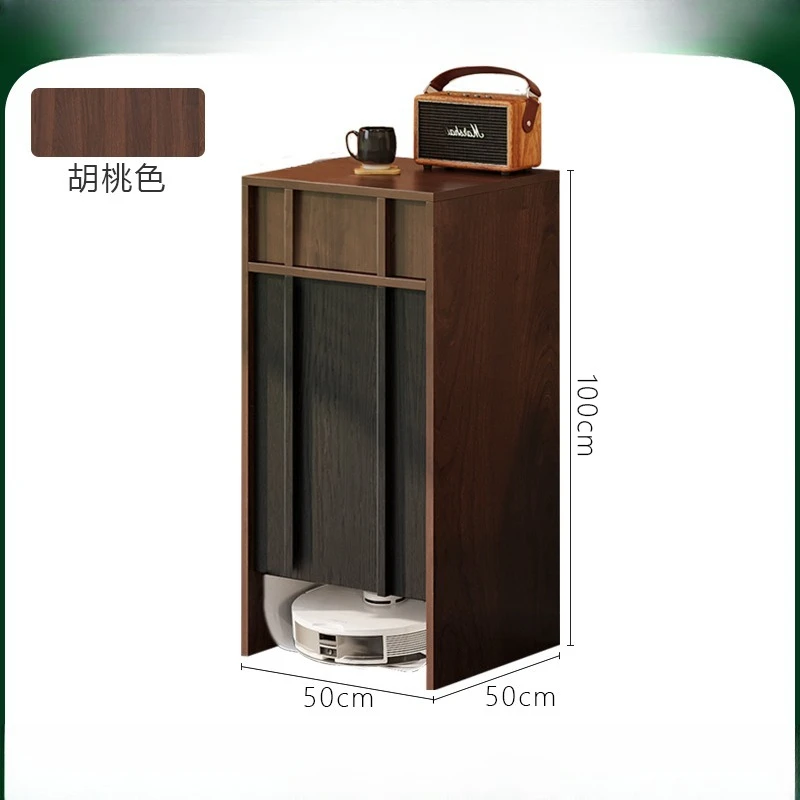 Sweeping robot Shelf Living room Home side few antique solid wood dining side cabinet Storage cabinet