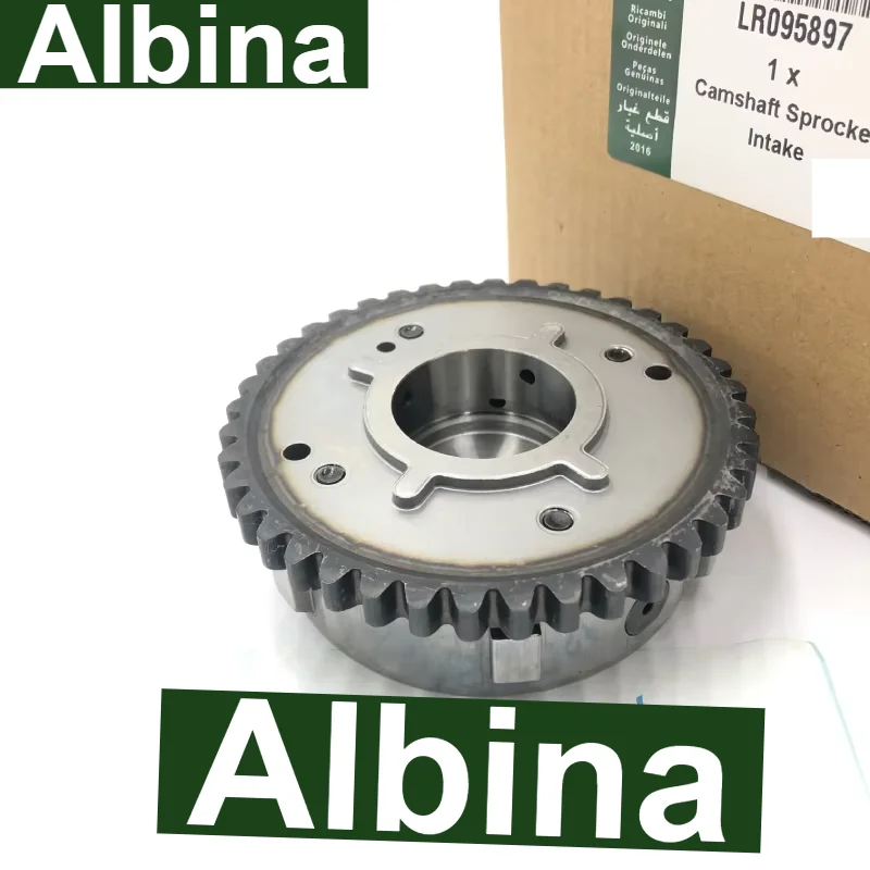 LR095897 LR033733 CJ5E6C524AE 6C525AE 2.0L Petrol VVT Camshaft Sprocket Actuator for LR2 Evoque Discovery Sport Replacement Part