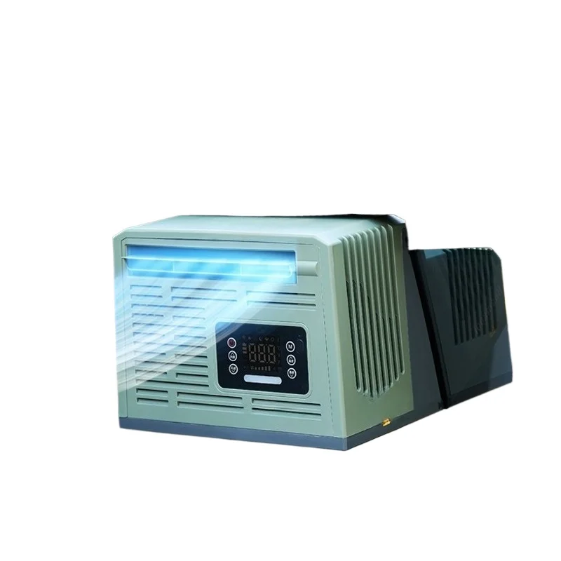 Car Air Conditioner Refrigeration Small Portable Parking Mobile Air Conditioner Outdoor Hanging Window 12V24V