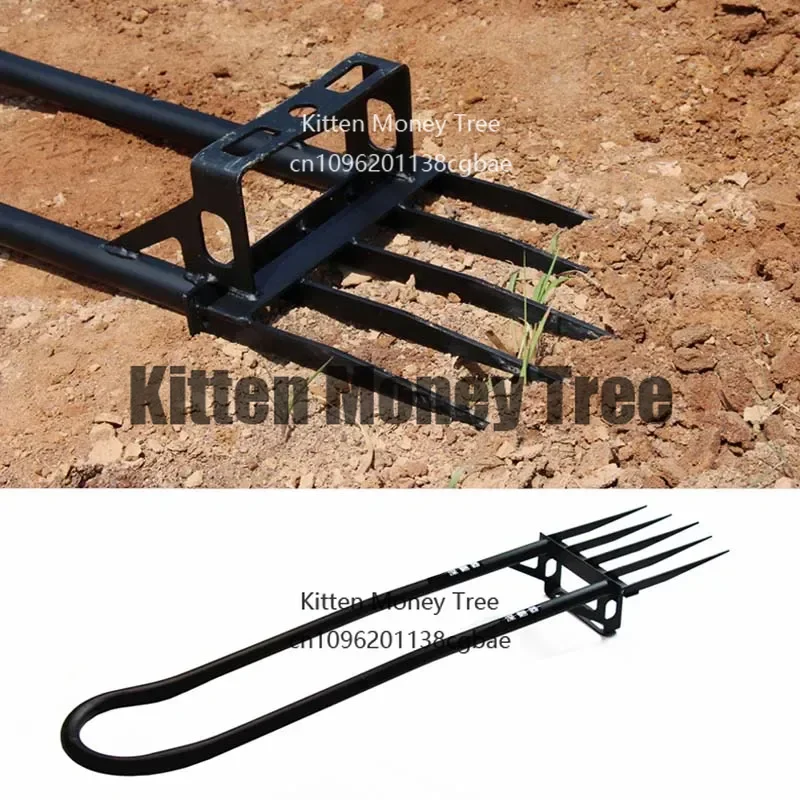 

Digging And Scarifying The Earth, Lengthening The Garden Shovel, Excavator, Agricultural Tool, Household Planting Hoe