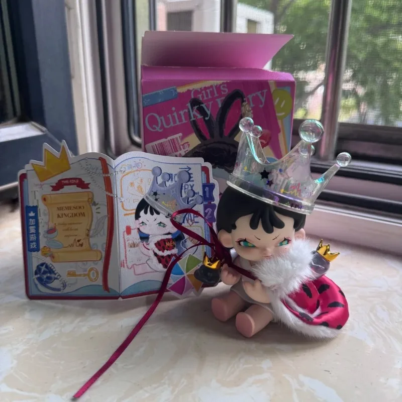 

AYOR TOYS X DODOSUGAR MEMESOO: The Quirky Girl's Diary Series Слепая коробка Декоративные подлинные загадочные удивленные коробки на день рождения