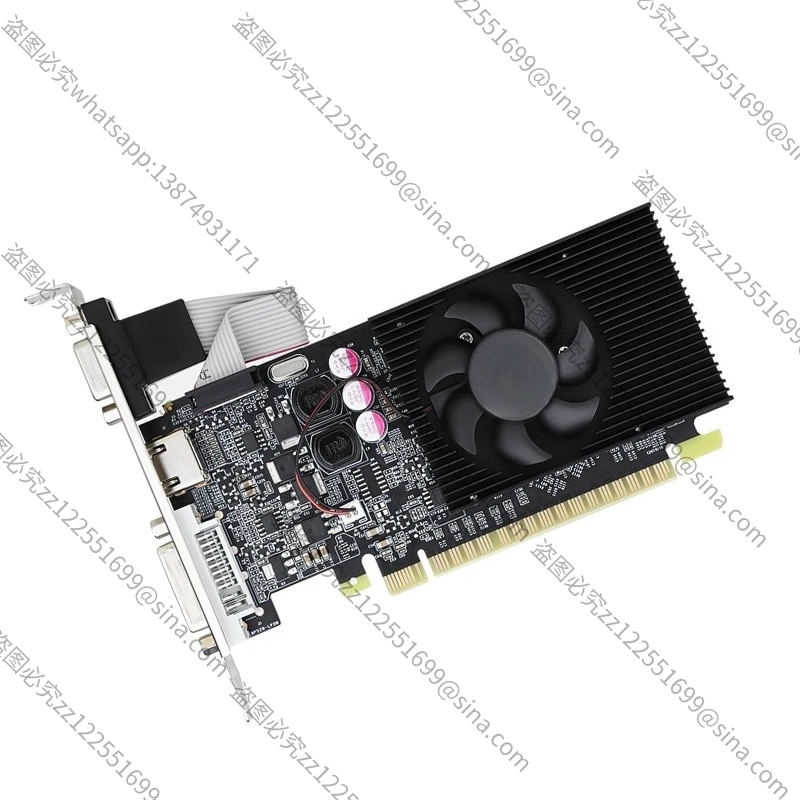 Suitable for Game Light Chasing Graphics Card GT610 2G DDR3 64bit Knife Card Graphics Card SDDR31000MHZ