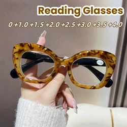 Fashionable Anti Blue Light Reading Glasses for Women New Trendy High-definition Presbyopia Glasses Elderly Far Sighted Eyewear