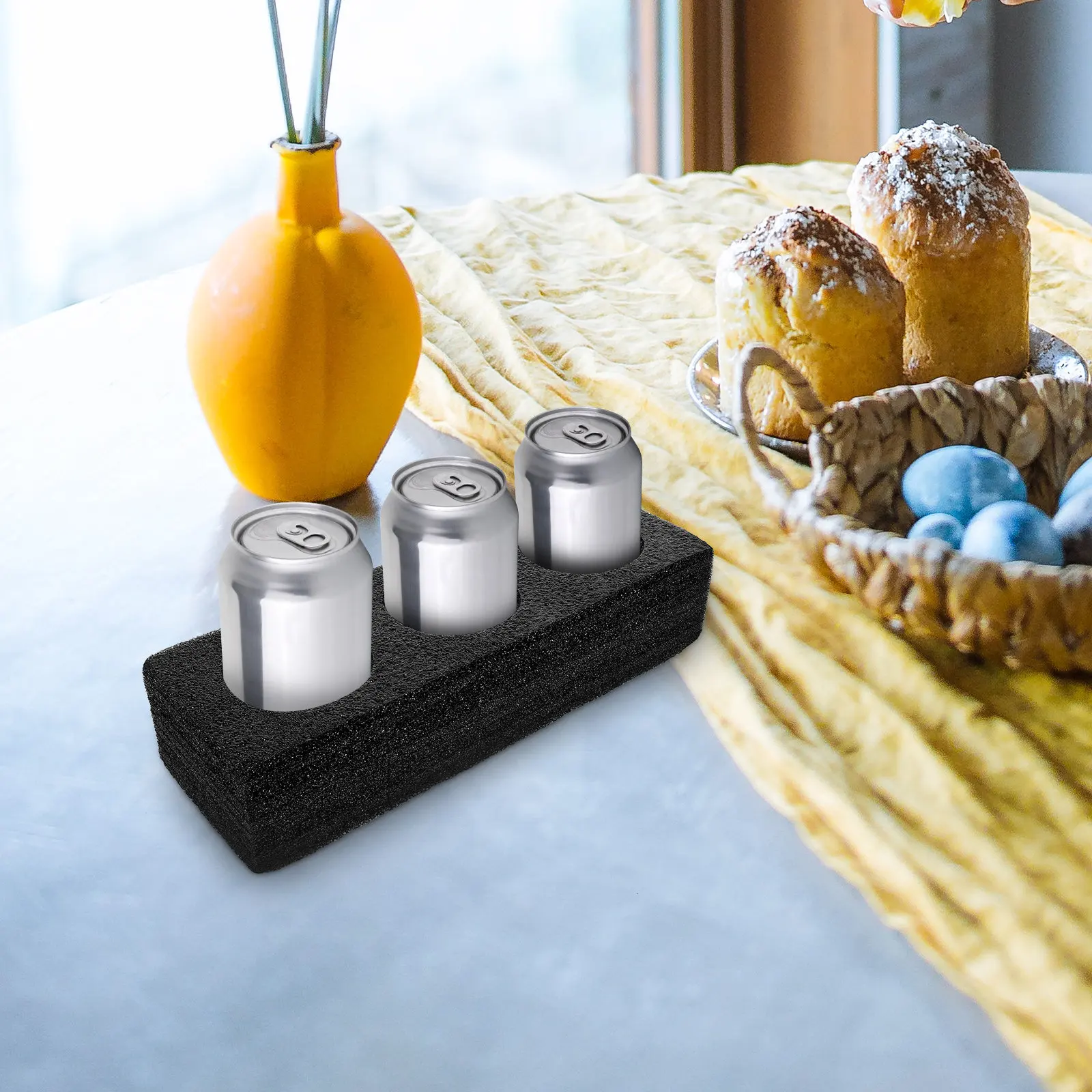 Coffee Tea Drink - 3-gaats bekerhouder voor dranken, draagbare koffiebekerhouder,