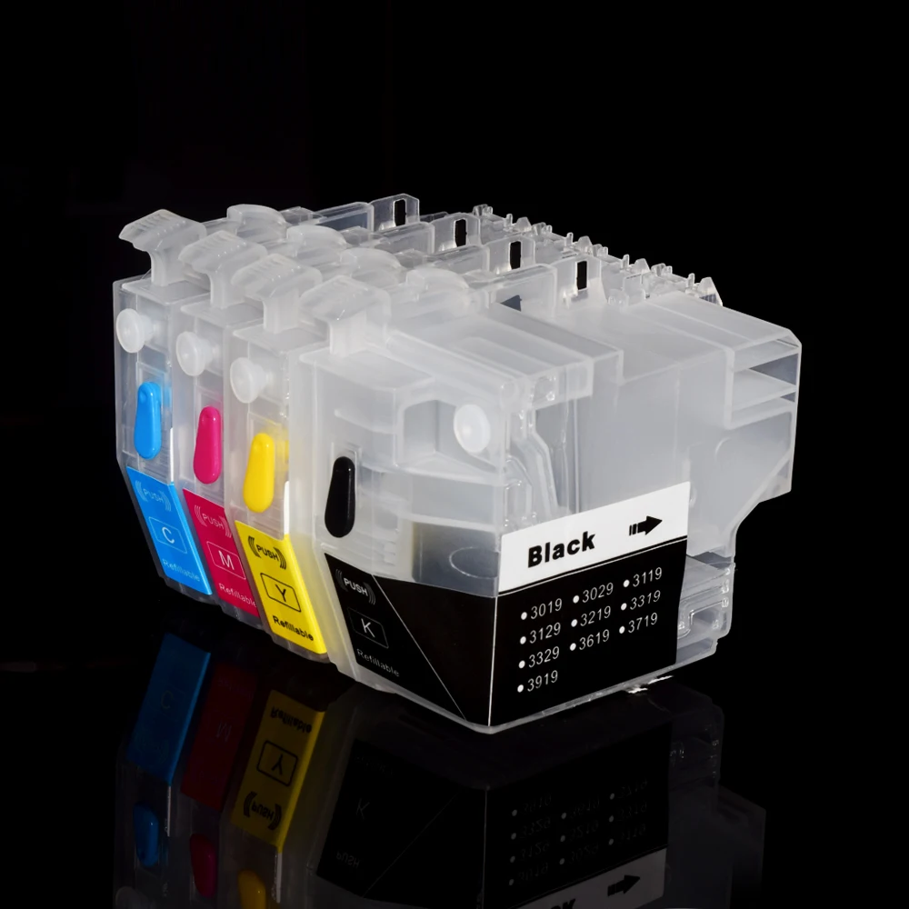 

LC3029 LC3019 LC3219 LC3319 LC3329 LC3129 LC3119 LC3619 LC3719 Refill ink Cartridge Without Chip For Brother MFC Printer