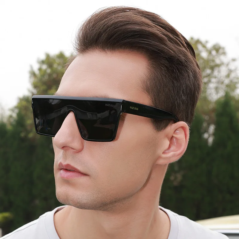 

2024 New Sunglasses for Men Polarizing Driving Sunglasses One Piece for Drivers Driving Outdoor Driving Glasses P1841