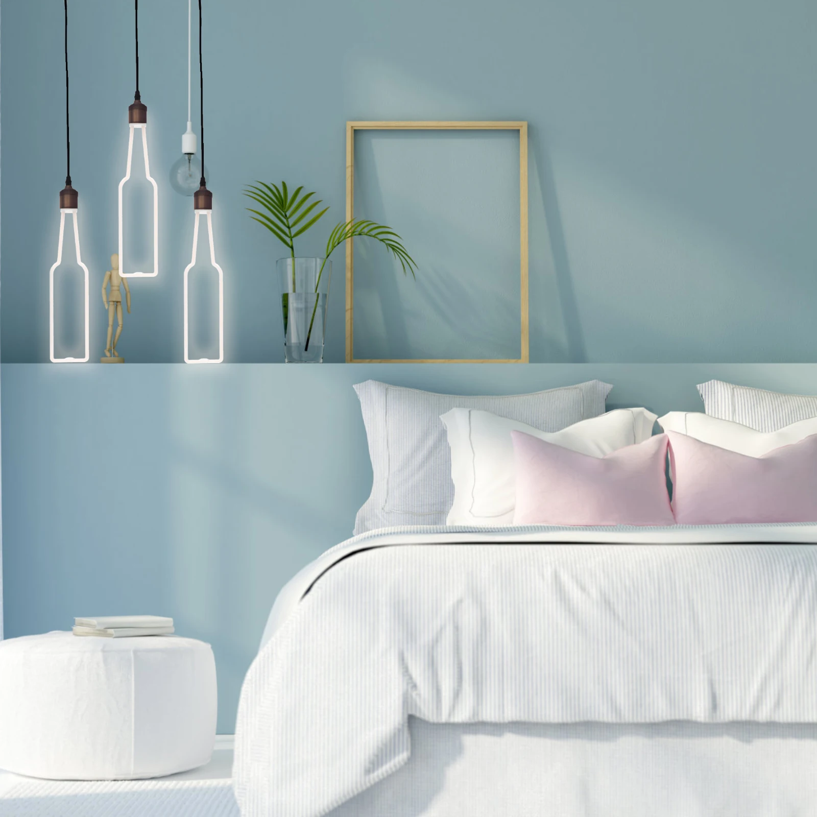 

Retro Filament Light Bulb Warm White 2700K Creative Shape High Transmitting Shell Bulb Home Hotel Decorative Lamp