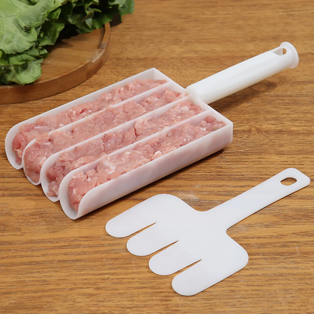 Plastic Meatball Maker Set Fried Fish Beaf Meat Making Balls Mold Spoon Tools For  Kitchen Tools Accessories