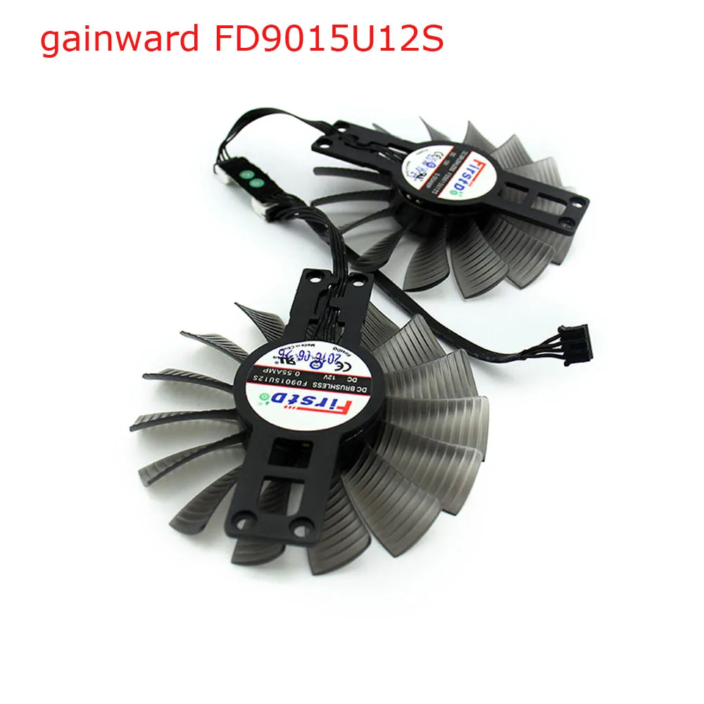 2PCS/Set FD9015U12S,90MM,Graphics Video Cards Fan,GPU Cooler,Palit GTX 1060 Super JetStream,Gainward GTX1060 Phoenix GS