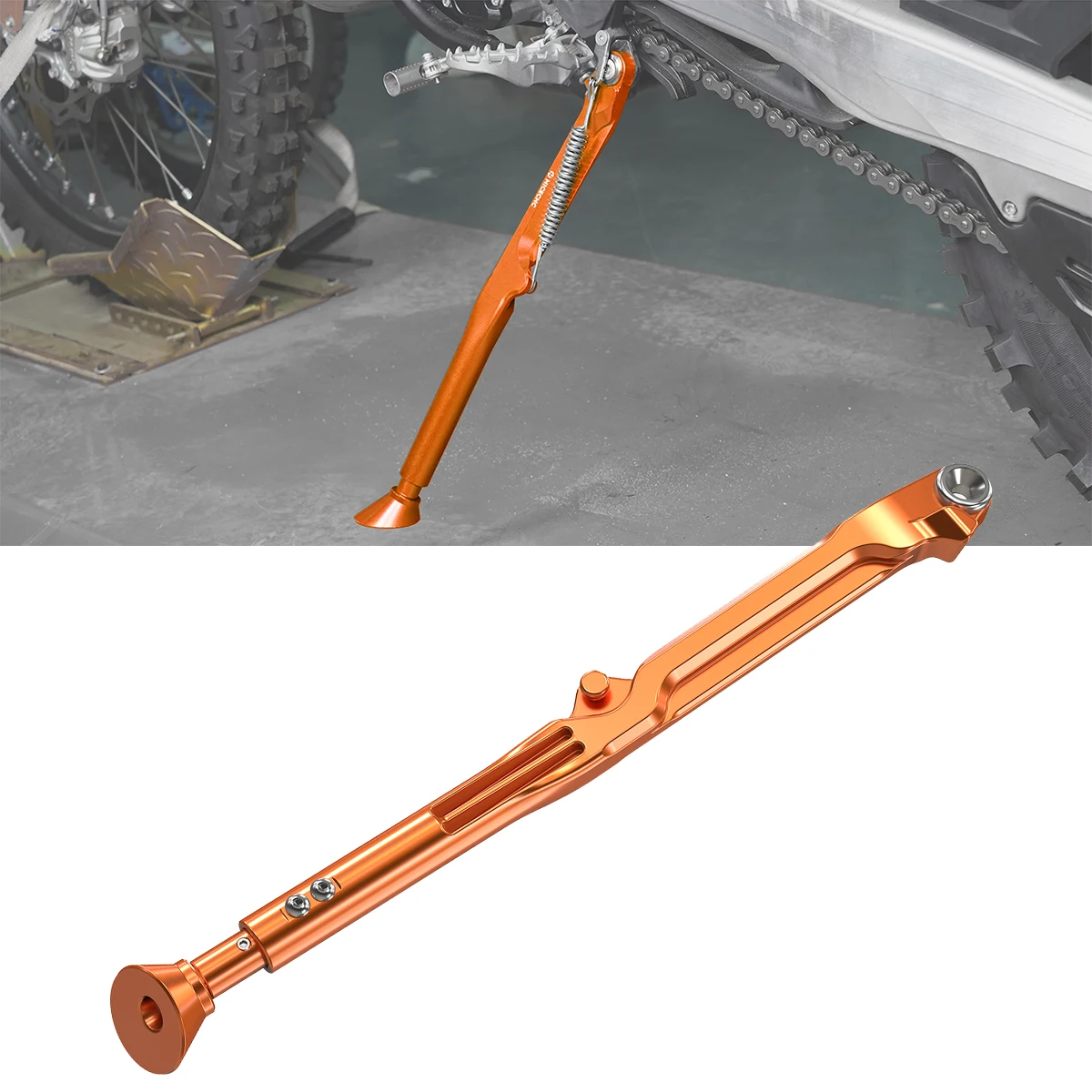 

For 2025 2024 KTM EXC 300 250 Kickstand Side Stand Adjustable XCW XCFW EXCF 350 400 450 500 XW-F XC 125 150 200 250 300 XCF 2023