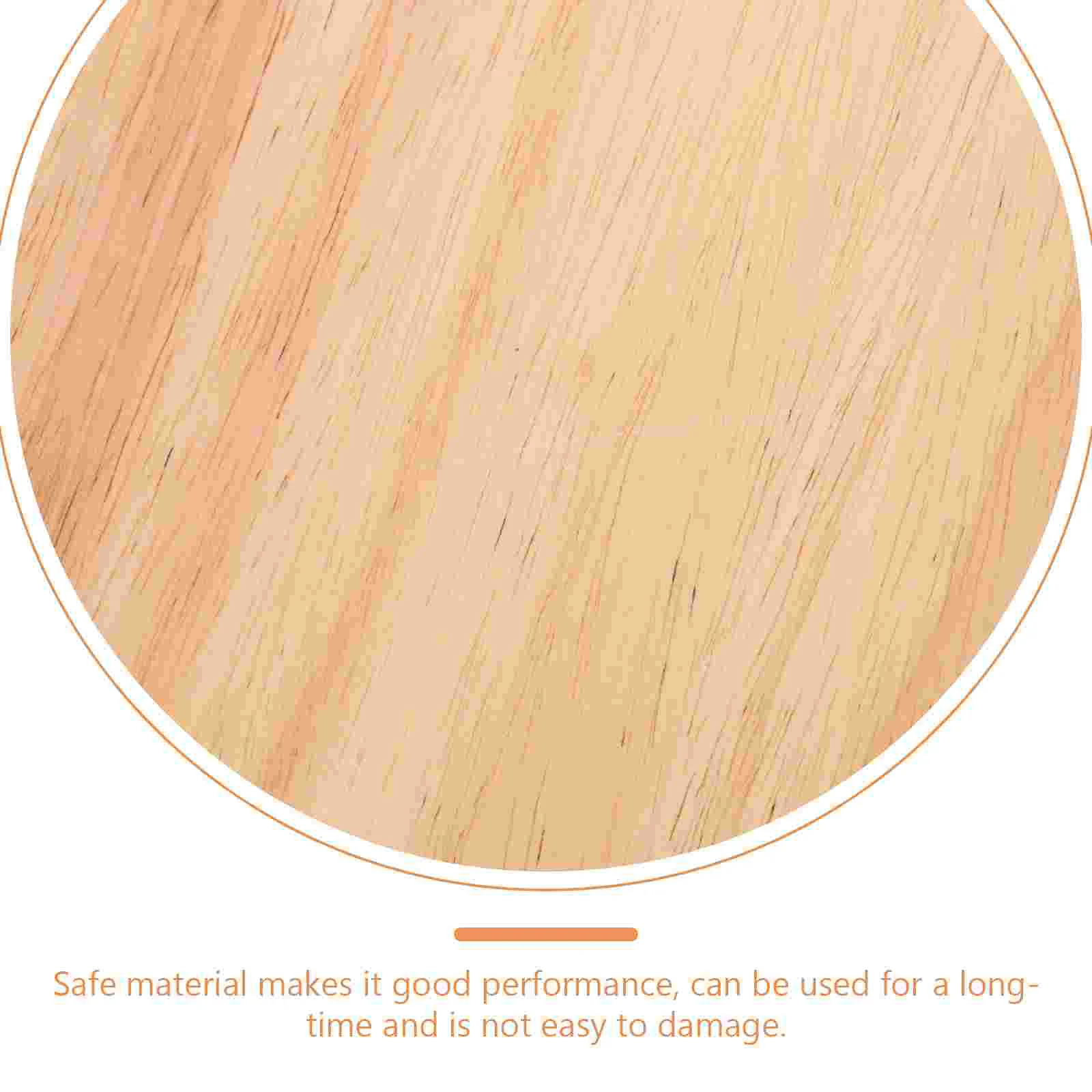 100PCS Solid Wood Round Bar Wooden Seat Round Chair Replacement Seat Wooden Seating Part for Home Bar Stool Counter Stool