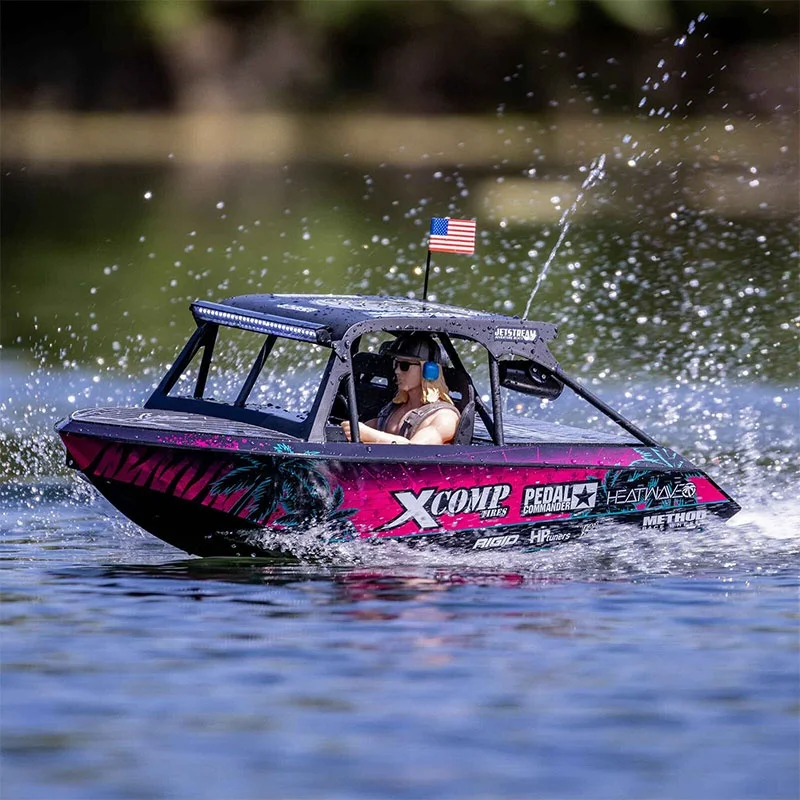 เรือ Proboat 1/6 RTR Jetstream รุ่นจำลองเรือเจ็ท Shreddy ขนาด 24 นิ้ว ควบคุมด้วยรีโมท แบบจำลองเรือไฟฟ้าความเร็วสูง ของขวัญ