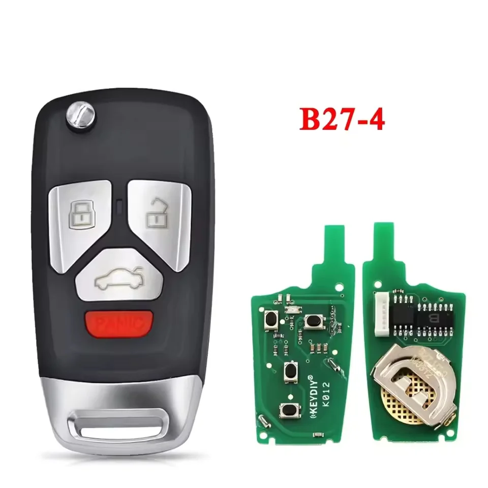 Uniwersalny kluczyk składany KEYDIY KD B02 B27-3 NB27-3 do Audi typu A4 A4L A5 A6 A7 A8 Q5
