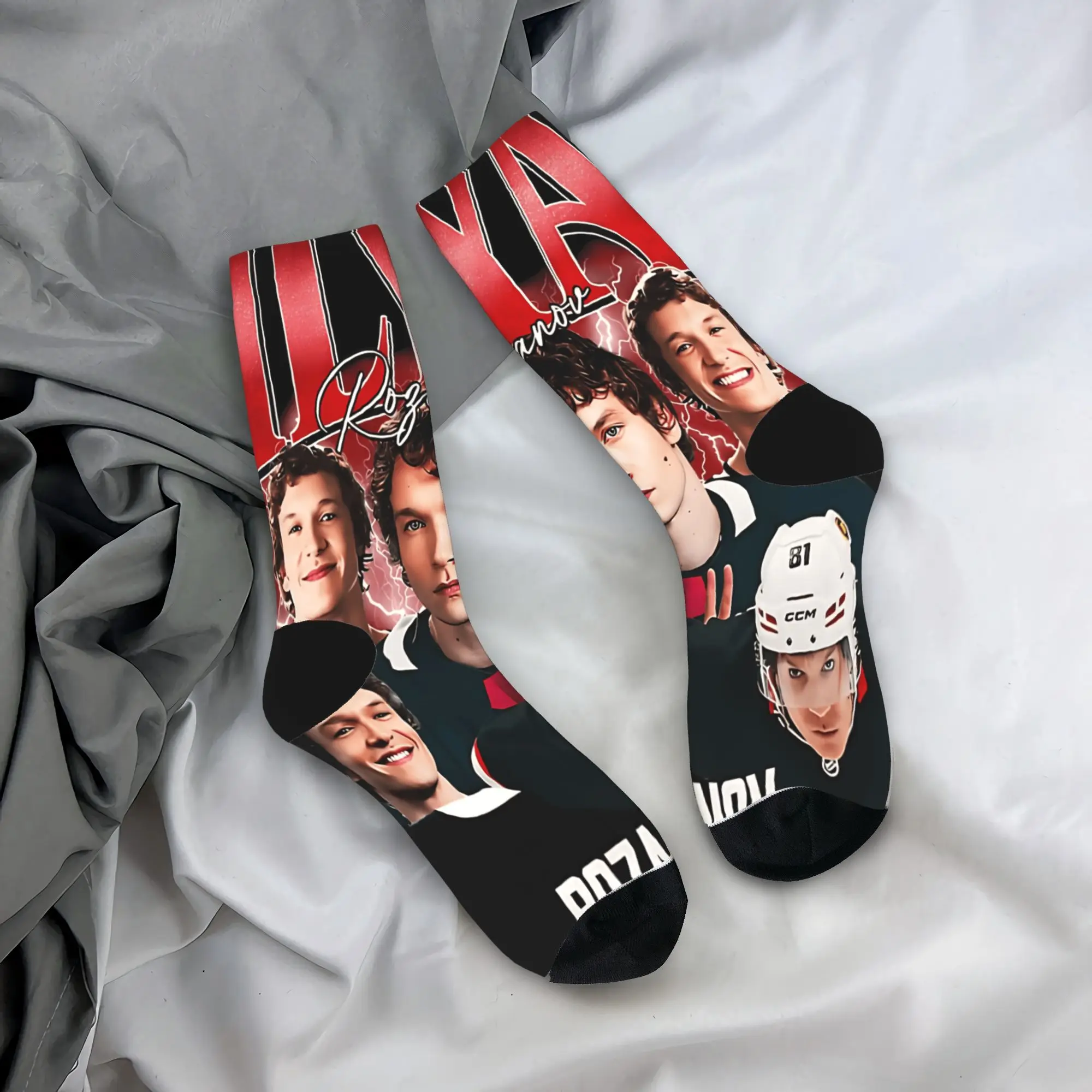 

Носки Rivalry Ilya с подогревом, дизайнерские чулки, антибактериальные мужские носки, мягкие зимние современные носки для бега