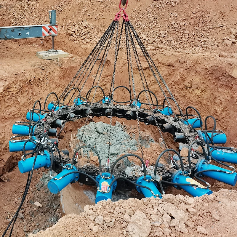 Factory Direct Sale Pile Breaker for Concrete Pile Excavator Mounted Hydraulic Machine