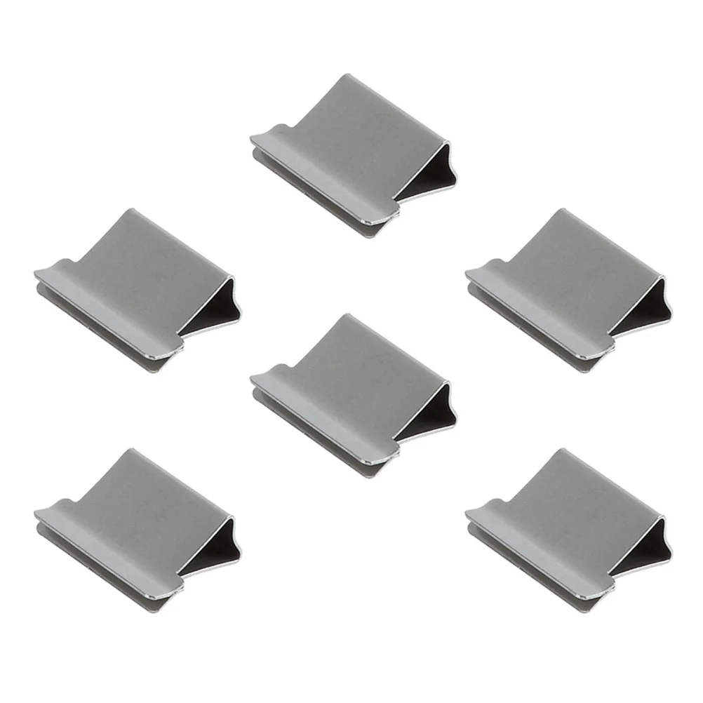 50 Pcs Office Accessories Kawaii Stationery Clip Paper Clamp Clips Documents Cling Stuff Supplies Refills Medium Wallet