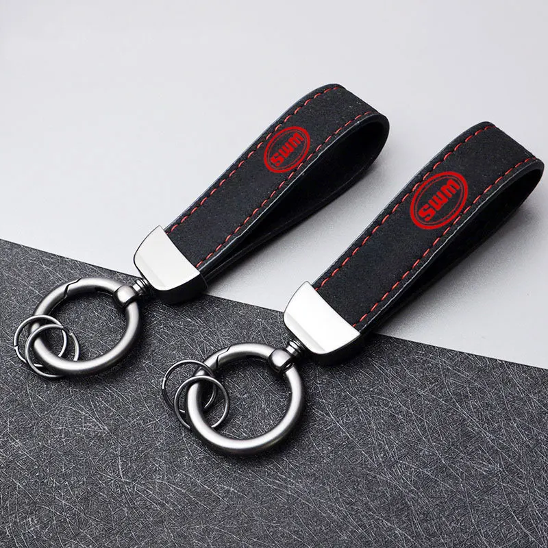 

Car Keychain Pendant Horseshoe Buckle Keyring For Men Women Gift Jewelry for SWM G05 G01 Swm X3 X7 EROE X2 G03F Auto Accessories