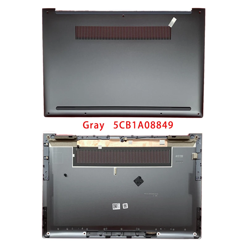 Imagem -03 - Acessórios para Laptop para Lenovo Yoga Tampa Traseira Fundo Teclado com Logotipo Lenovo Yoga 714itl5 14c Itl 2023 5cb1a08844 Novo