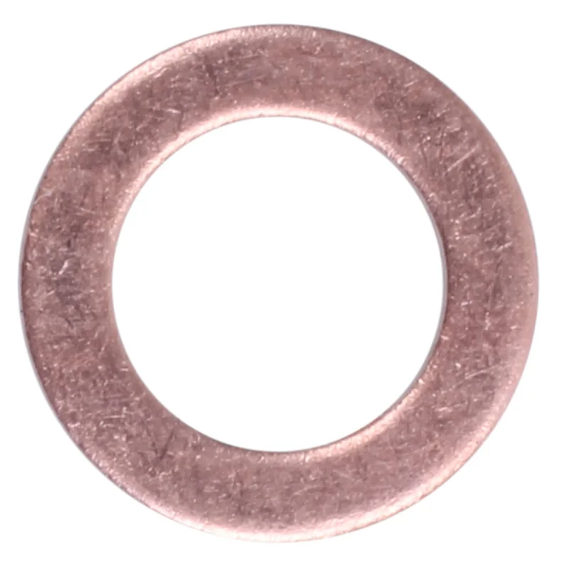 

2025 Hot Style 200 Pcs Copper Crush Washer Flat Seal Ring Fitting 6Mm X 10Mm X 1Mm