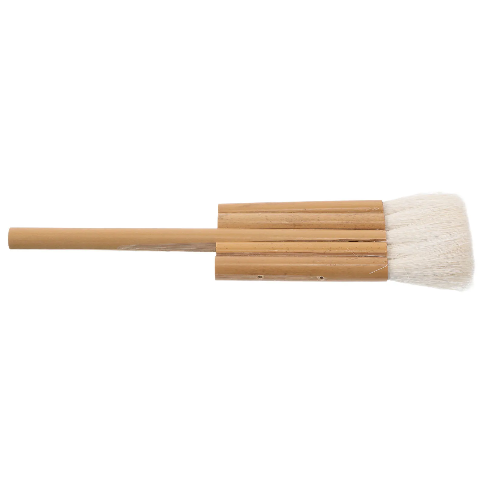 

Handcrafted Chinese Calligraphy Brush Premium Wool Bristle Wood Handle Multi-Function Painting Tool for Watercolor Oil Art