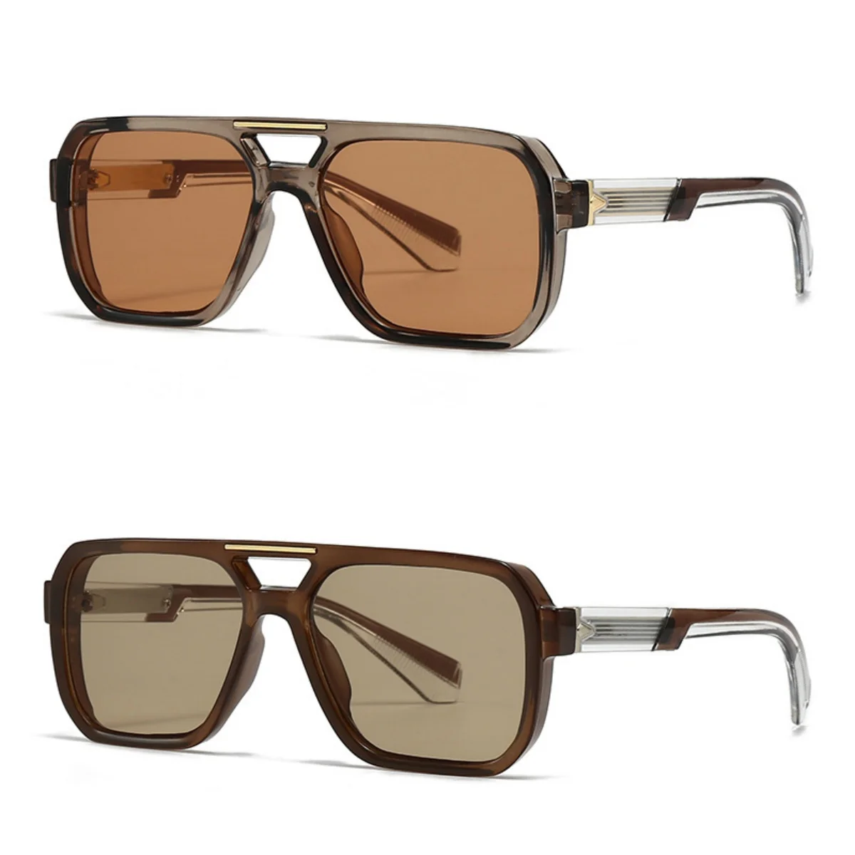 

Men's Classic Square Fashion UV400 Sunglasses Women's Retro Outdoor Protective Sports Glasses Neutral Fashion Driving Sunglasses