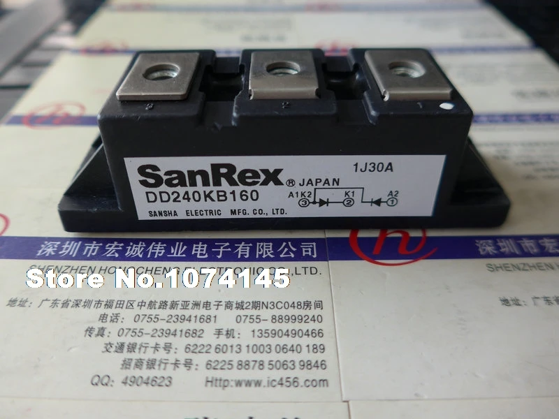 Módulo de potência DD240KB160 IGBT