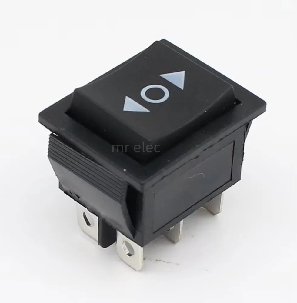 10PCS 6Pin 3Gears double throw forward reverse six leg threespeed power supply ship switch children electric car motorcycle KCD4