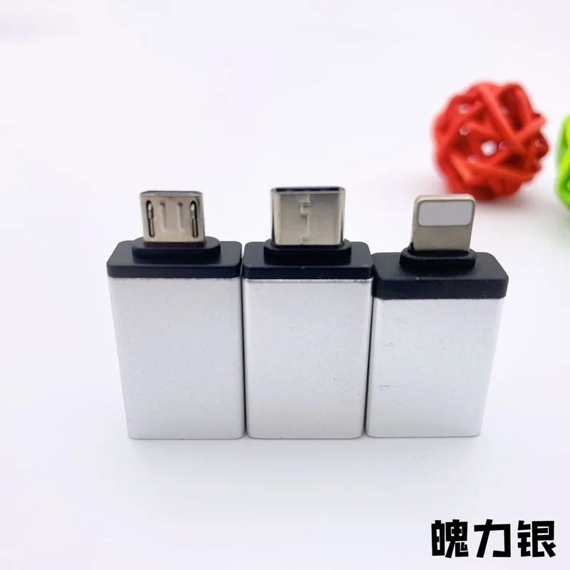 Convertidor Micro USB a USB para tableta, adaptador Micro hembra tipo C para PC, Android, Usb 2,0, Mini Cable OTG