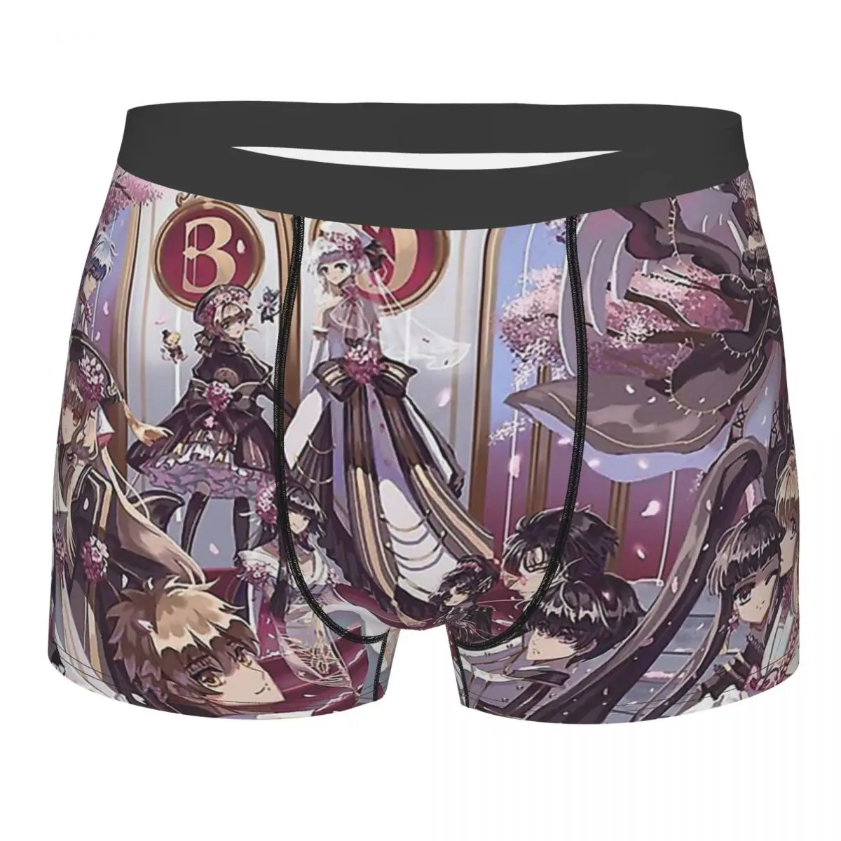 Fan Art Of CLAMP XXXHOLIC Ichihara Yuko Watanuki Kimihiro Anime Underpants Homme Panties Male Underwear Shorts Boxer Briefs