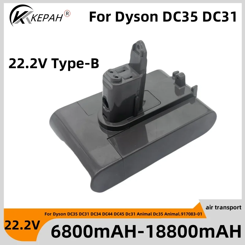 NEW Original Replacement 22.2V B 18800mAh DC31 Type-B Battery for Dyson DC31 DC31B DC35 DC44 DC45 Handheld Power Tool Battery