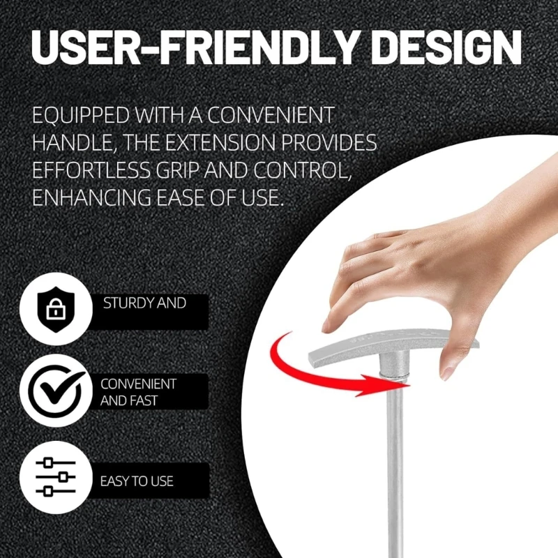 2 قطعة من صمامات نفايات المجاري المعدنية للمنازل المتنقلة، مقابض تمديد، قضيب صرف المعسكر