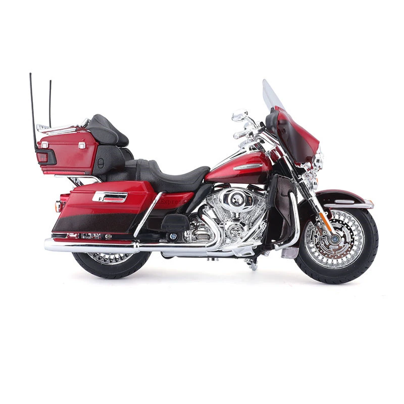 Maisto-modelo de motocicleta Harley Davidson 2013 FLHTK Electra Glide, juguete clásico de fundición a presión, Ultra limitado, escala 1:12, regalo