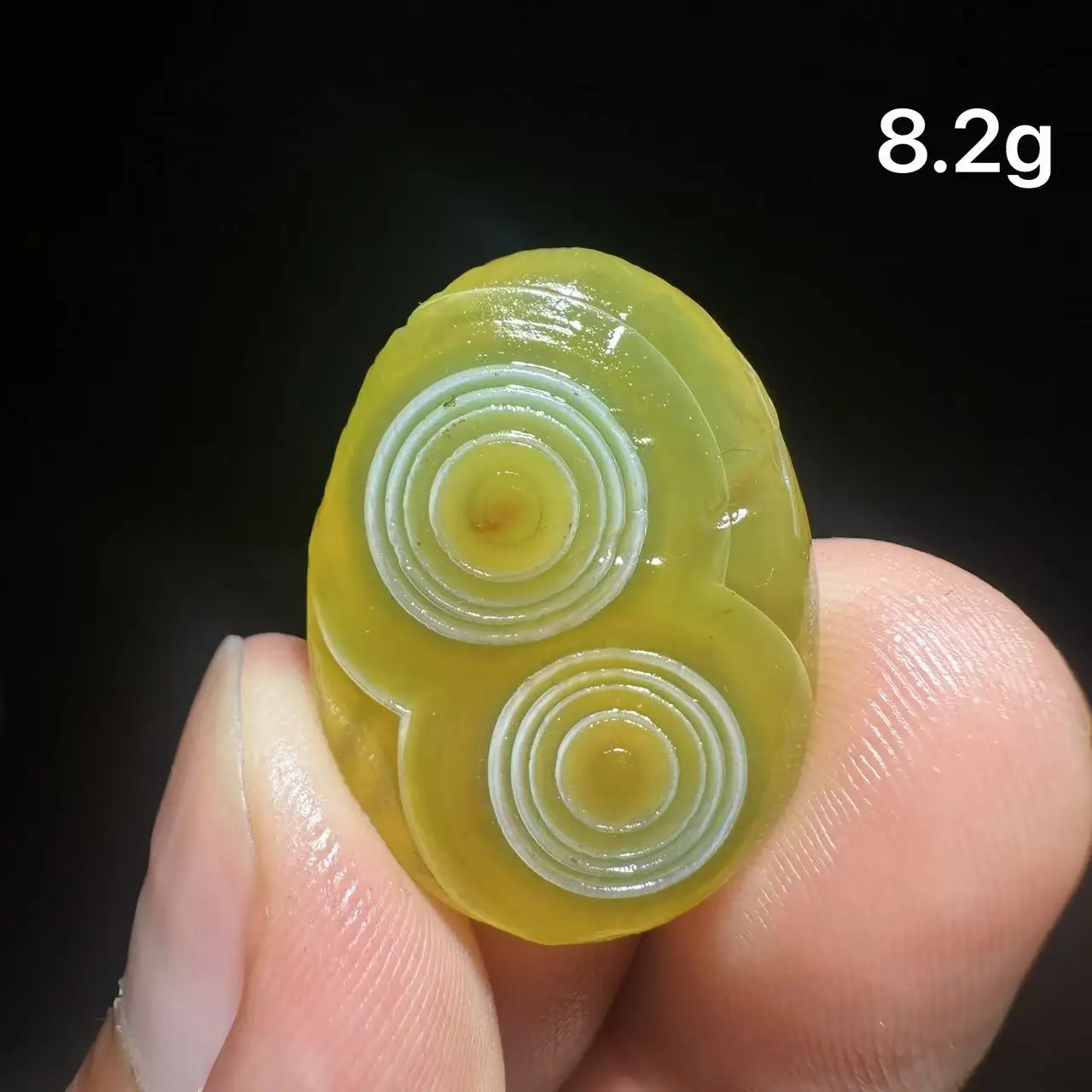 New 100% Natural Yellow Sardonyx Gobi Agate Bead Alxa Eye Rock Specimen Energy Crystal Chakra Reiki Healing Stone Home Decor