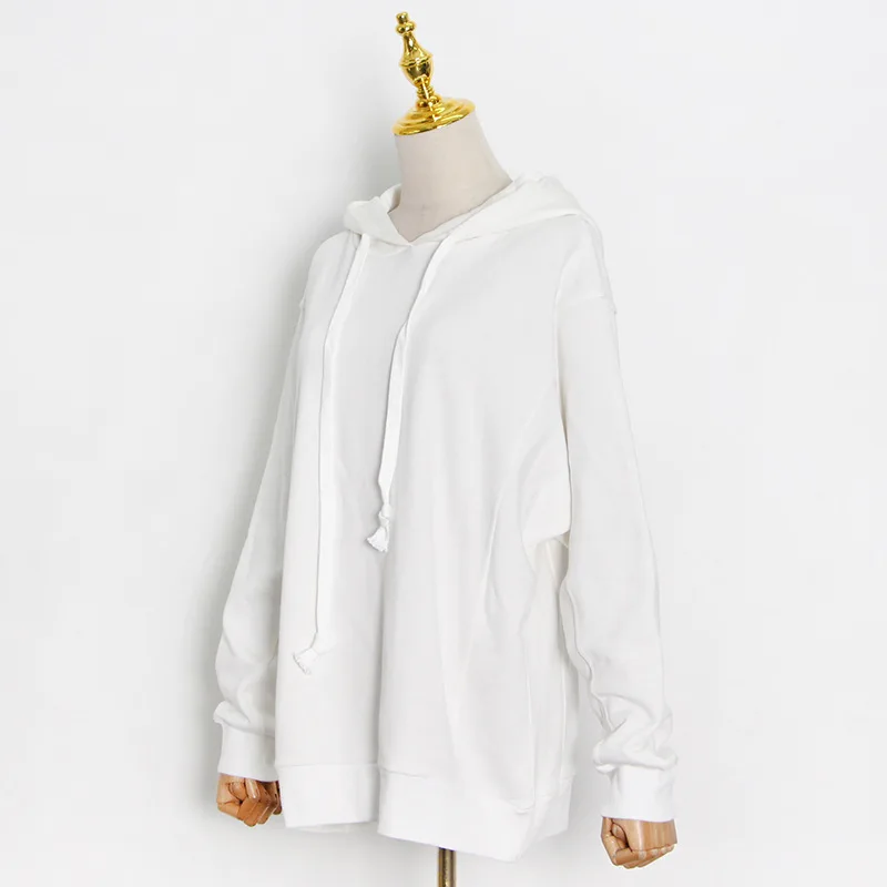 Felpa con cappuccio allentata casual comoda e versatile di nuova nicchia autunnale da donna alla moda streetwear
