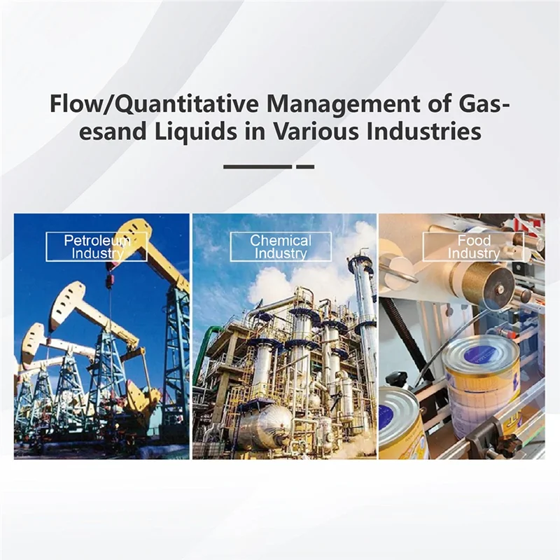 ZJ-LCD-M Digital Flow Meter Filling Controller Automatic Flow Control With LCD Display 3/4In PE Solenoid Valve