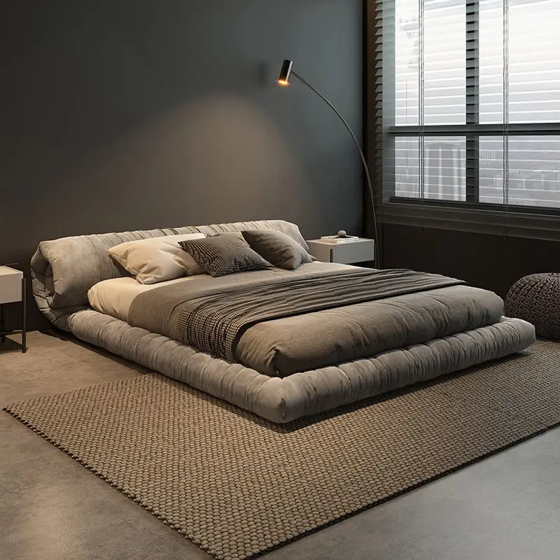 

European Confortable Bed Frame Full High Quality Wedding Fashionable Bed Relax Apartment Design Cama De Casal Home Furniture