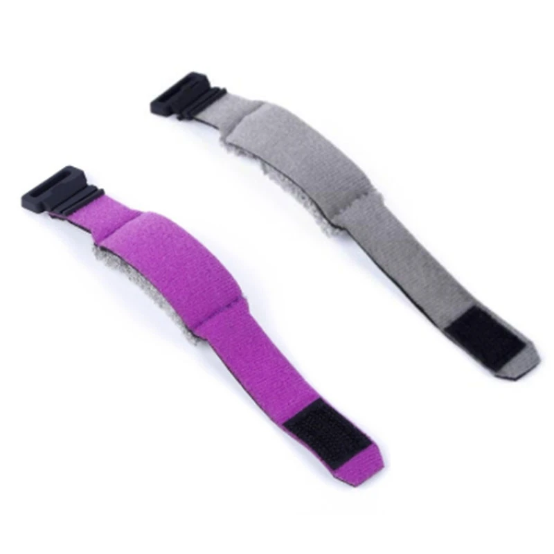 AA75-2PCS أوتار الغيتار الحنق كتم المخمدات Muter يلتف الصوتية الكلاسيكية القيثارات باس القيثارة الملحقات، رمادي وأرجواني