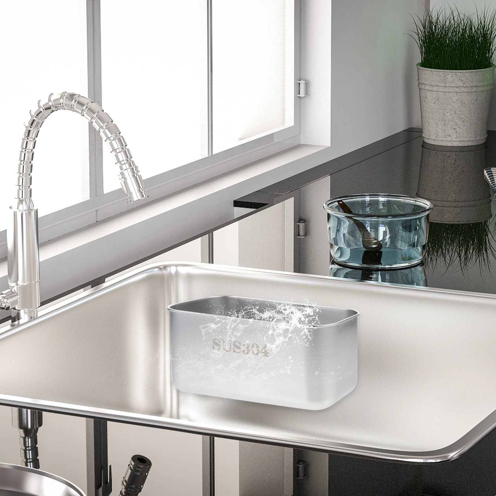 

Kitchen Sink Drain Filter Basket Hollow Design For Soap Sponge Brush Steel Wool Storage Waterproof Durable Household Organizer