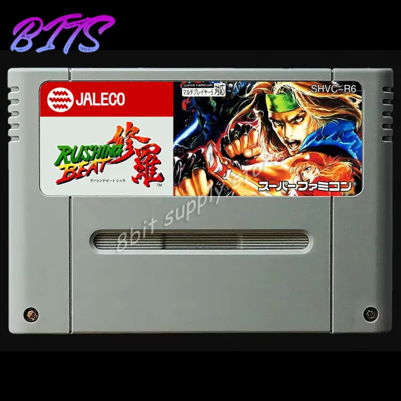 

16bit Game cards：Rushing Beat Shura ( Japanese NTSC Version!! )