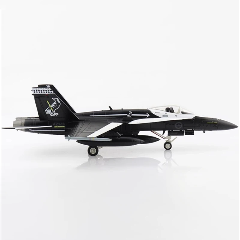 Diecast 1:72 Scale Air Force F/A-18A Warplane Alloy & Plastic Simulation Model Gift Collection Decorative Toy Diecast Display